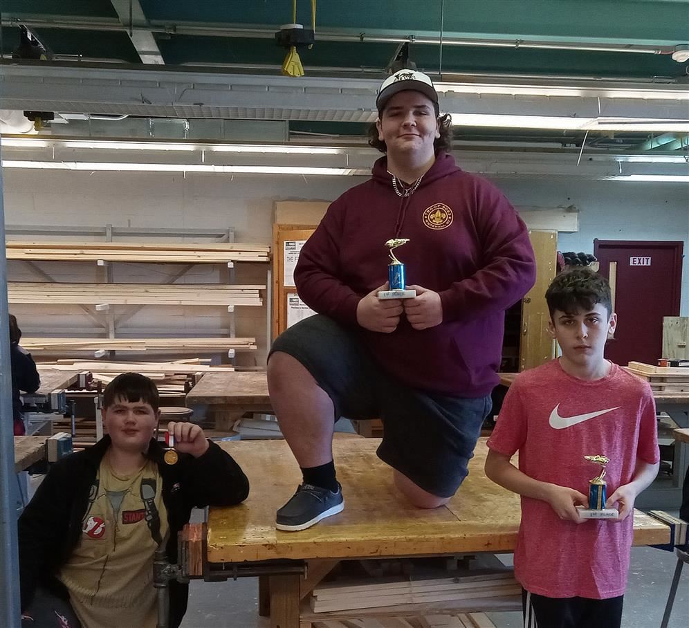  8th grade technology students